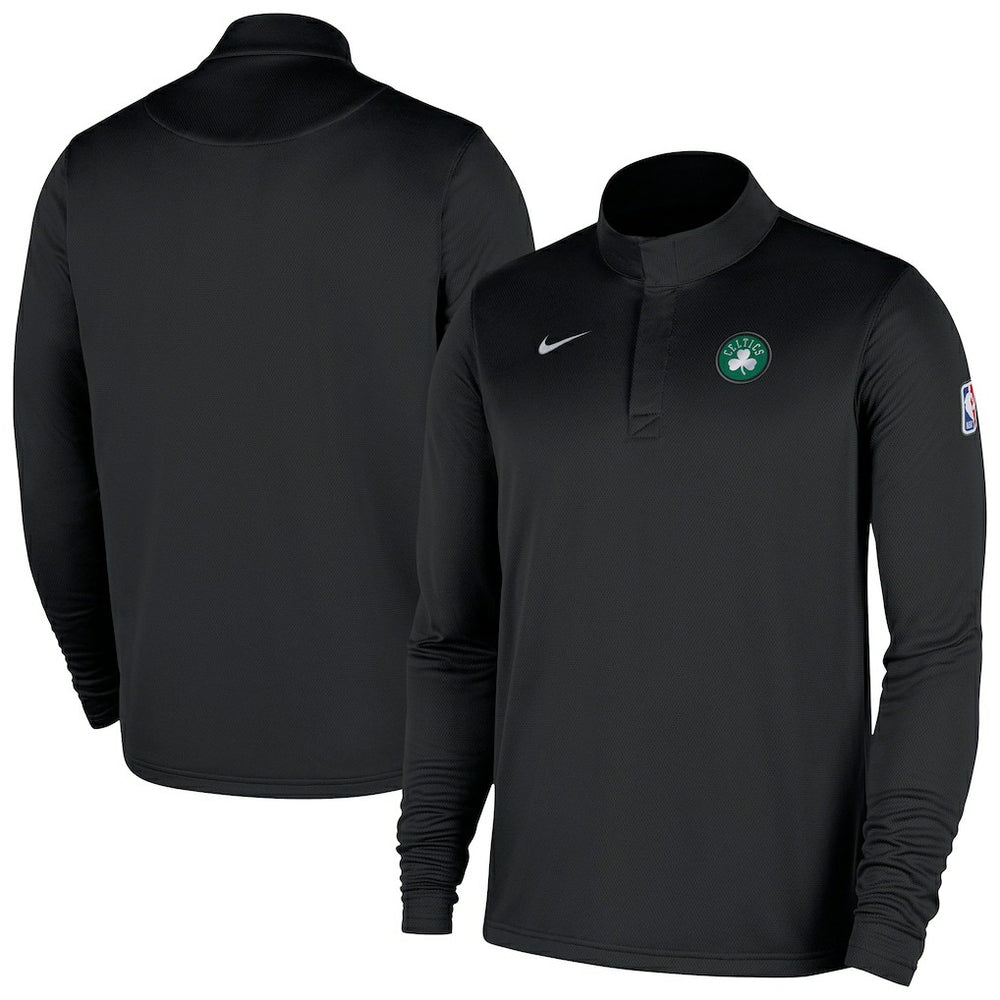 Boston Celtics 2025/26 Authentic Coaches Quarter-Zip Dri-Fit Top On Sale