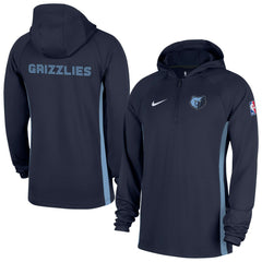Memphis Grizzlies Authentic On Court Zone Quarter-Zip Dri-FIT Hoodie Jacket On Sale