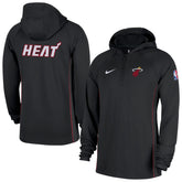 Miami Heat Authentic On Court Zone Quarter-Zip Dri-FIT Hoodie Jacket Online