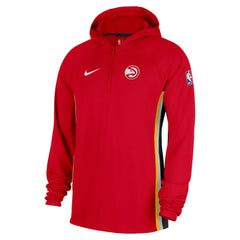 Atlanta Hawks Authentic On Court Zone Quarter-Zip Dri-FIT Hoodie Jacket Discount
