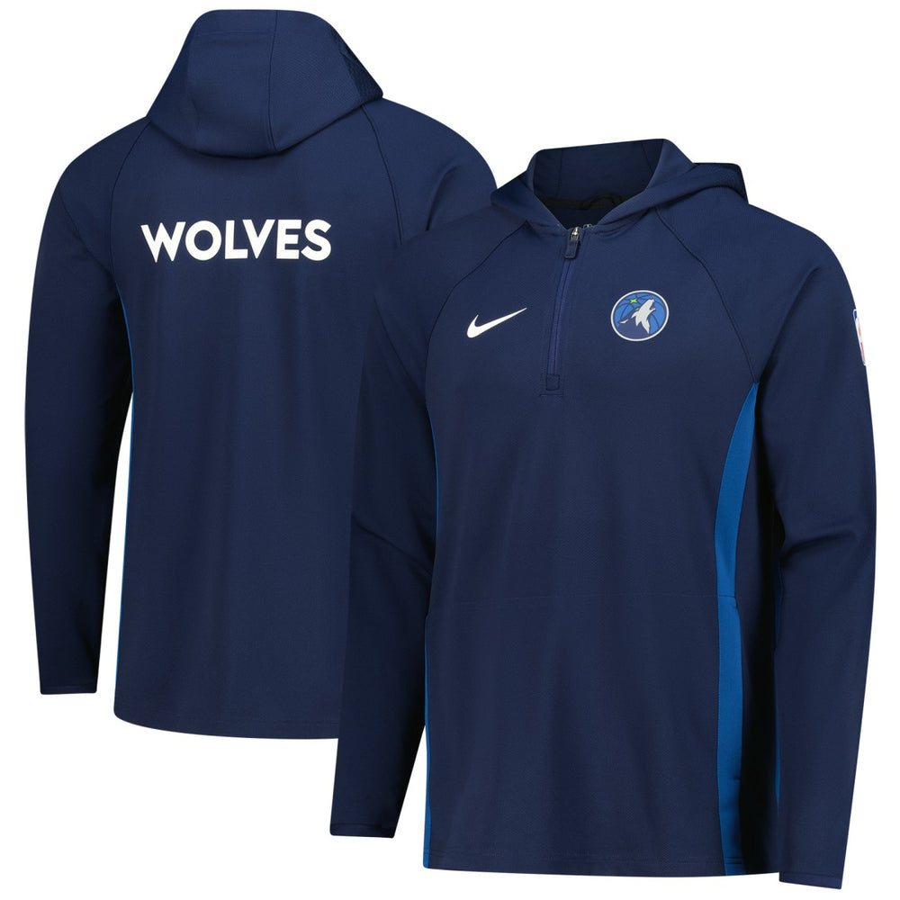 Minnesota Timberwolves Authentic On Court Zone Quarter-Zip Dri-FIT Hoodie Jacket For Sale