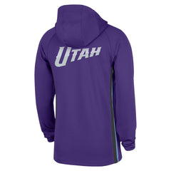 Utah Jazz Authentic On Court Zone Quarter-Zip Dri-FIT Hoodie Jacket For Sale