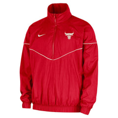 Chicago Bulls Courtside Windrunner Woven Half-Zip Hooded Jacket Online