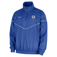 Dallas Mavericks Courtside Windrunner Woven Half-Zip Hooded Jacket sale Outlet