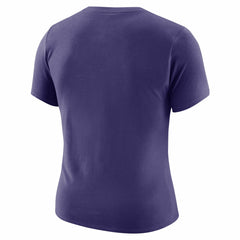 Phoenix Suns Women's Courtside Modest Cropped Tri-Blend T-Shirt On Sale