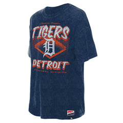 Detroit Tigers New Era Women's Mineral Wash Oversized T-Shirt | MLB Discount