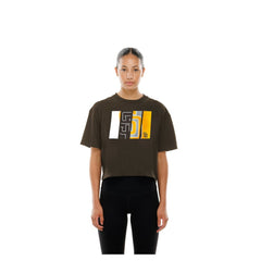San Diego Padres New Era Women's Boxy Foil Logo T-Shirt | MLB Near me
