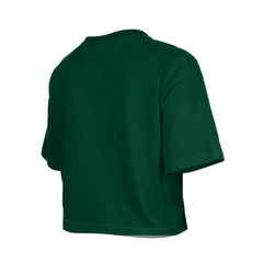 Green Bay Packers New Era Girl's Flip Sequin Boxy T-Shirt