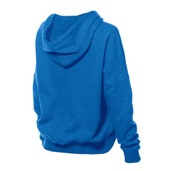 Detroit Lions New Era Women's Throwback Boxy Hoodie Sweatshirt