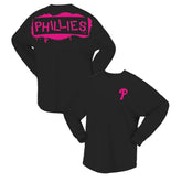Philadelphia Phillies Fanatics Women's Neon Jersey Long Sleeve T-Shirt | MLB Shop