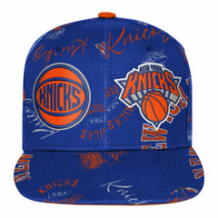 New York Knicks Outerstuff Youth Street Hooper Allover Print Snapback Hat Outlet