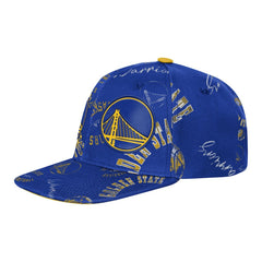 Golden State Warriors Outerstuff Youth Street Hooper Allover Print Snapback Hat sale Outlet