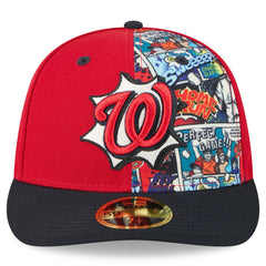 Washington Nationals New Era 2025 MLB Diamond Hero Edition Low Profile 59FIFTY Fitted Hat | MLB Discount