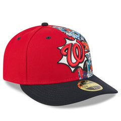 Washington Nationals New Era 2025 MLB Diamond Hero Edition Low Profile 59FIFTY Fitted Hat | MLB Discount