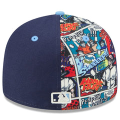 Tampa Bay Rays New Era 2025 MLB Diamond Hero Edition Low Profile 59FIFTY Fitted Hat | MLB Discount