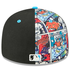 Miami Marlins New Era 2025 MLB Diamond Hero Edition Low Profile 59FIFTY Fitted Hat | MLB Discount