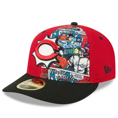 Cincinnati Reds New Era 2025 MLB Diamond Hero Edition Low Profile 59FIFTY Fitted Hat | MLB Online