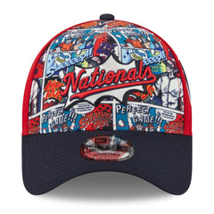 Washington Nationals New Era Youth 2025 MLB Diamond Hero Edition A-Frame 9FORTY Adjustable Hat | MLB Outlet