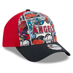 Los Angeles Angels New Era Youth 2025 MLB Diamond Hero Edition A-Frame 9FORTY Adjustable Hat | MLB New