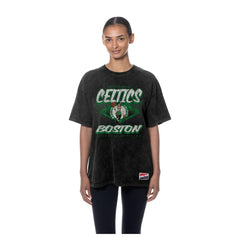Boston Celtics Women's Throwback Mineral Wash Oversized T-Shirt Discount