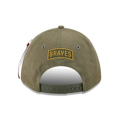 Atlanta Braves New Era x Alpha Industries A-Frame 9FORTY Adjustable Hat | MLB New