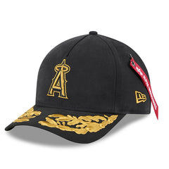 Los Angeles Angels New Era x Alpha Industries A-Frame 9FORTY Adjustable Hat | MLB On Sale