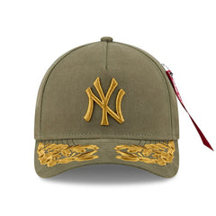 New York Yankees New Era x Alpha Industries A-Frame 9FORTY Adjustable Hat | MLB Shop