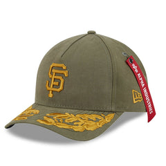 San Francisco Giants New Era x Alpha Industries A-Frame 9FORTY Adjustable Hat | MLB Shop