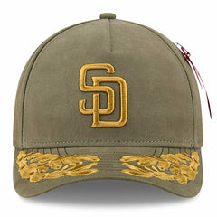 San Diego Padres New Era x Alpha Industries A-Frame 9FORTY Adjustable Hat | MLB On Sale