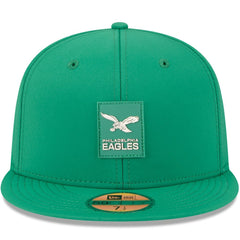Philadelphia Eagles New Era 2025 Sideline Throwback 59FIFTY Fitted Hat