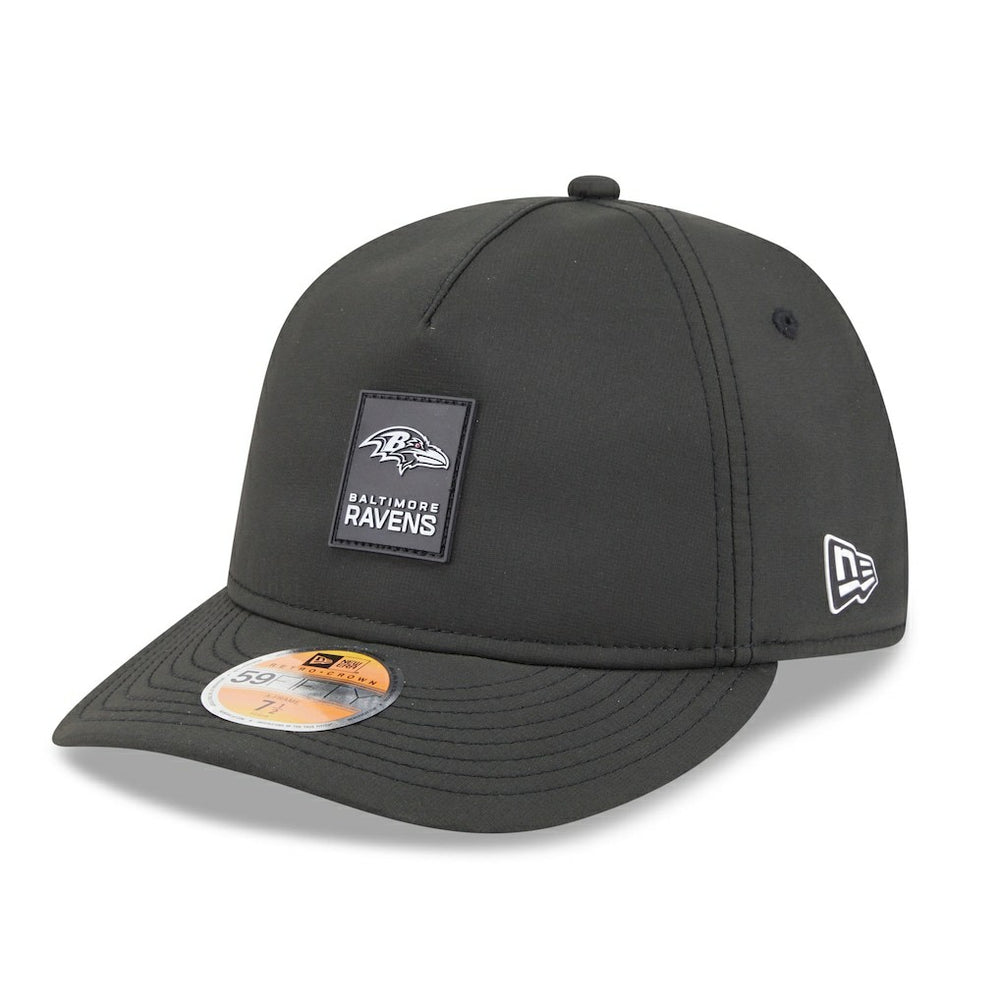 Baltimore Ravens New Era 2025 Sideline Retro Crown 59FIFTY Fitted Hat