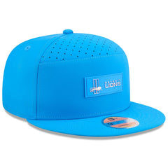 Detroit Lions New Era 2025 Sideline Throwback Split Panel 9FIFTY Snapback Hat