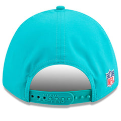 Miami Dolphins New Era 2025 Sideline M-Crown 9FORTY Adjustable Hat