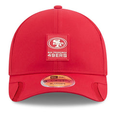 San Francisco 49ers New Era 2025 Sideline M-Crown 9FORTY Adjustable Hat