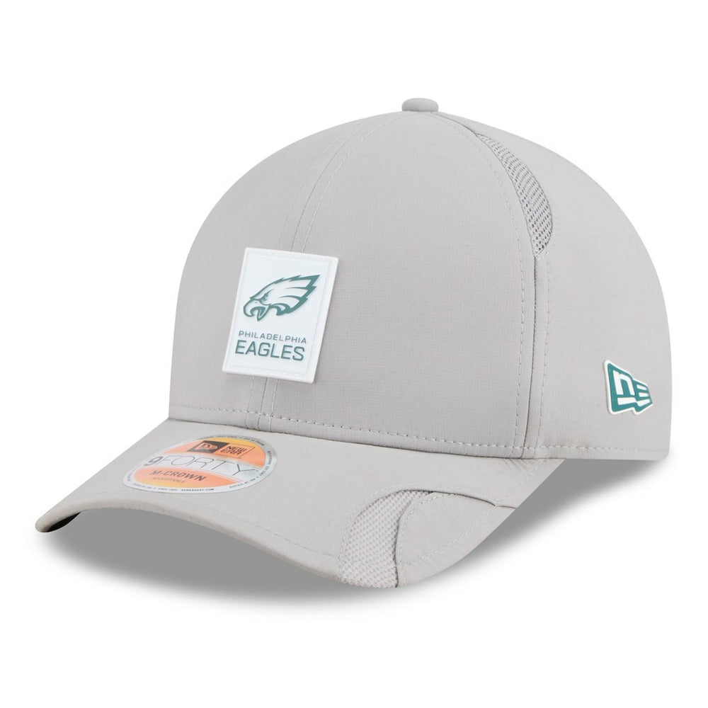 Philadelphia Eagles New Era 2025 Sideline M-Crown 9FORTY Adjustable Hat