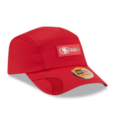 San Francisco 49ers New Era 2025 Sideline Runner Adjustable Hat