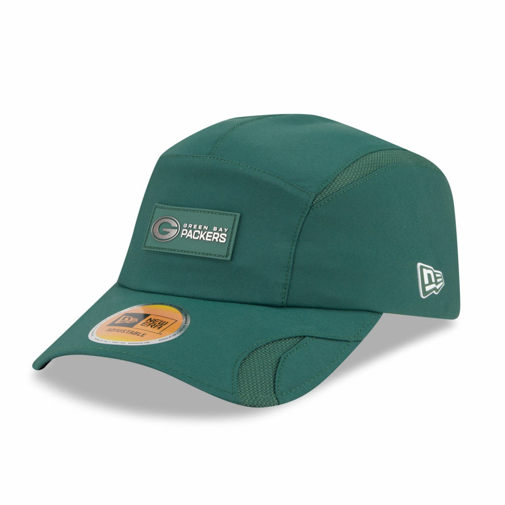 Green Bay Packers New Era 2025 Sideline Runner Adjustable Hat