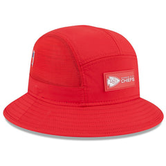 Kansas City Chiefs New Era 2025 Sideline Bucket Hat