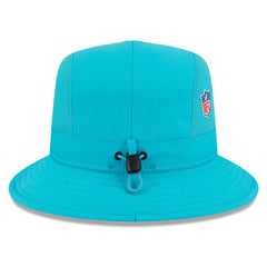 Miami Dolphins New Era 2025 Sideline Bucket Hat