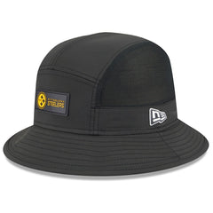 Pittsburgh Steelers New Era 2025 Sideline Bucket Hat