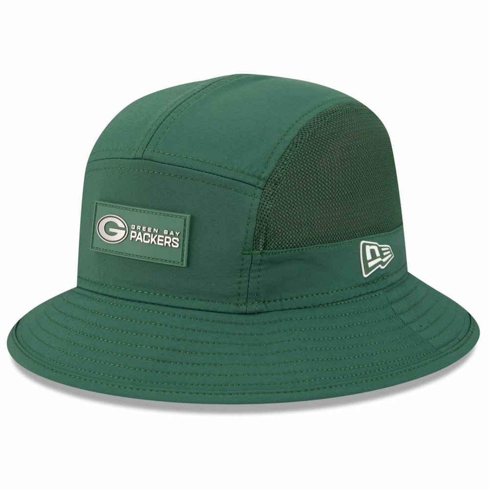 Green Bay Packers New Era 2025 Sideline Bucket Hat