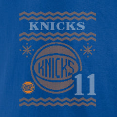 Jalen Brunson New York Knicks Ugly Sweater Name & Number T-Shirt On Sale