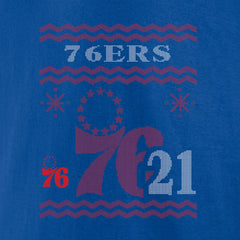 Joel Embiid Philadelphia 76ers Ugly Sweater Name & Number T-Shirt On Sale
