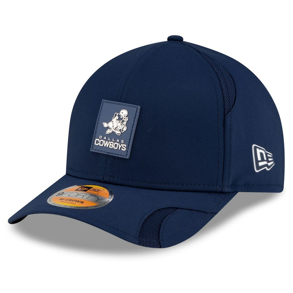 Dallas Cowboys New Era 2025 Sideline Throwback M-Crown 9FORTY Adjustable Hat