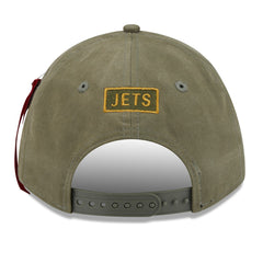 New York Jets New Era x Alpha Industries A-Frame 9FORTY Adjustable Hat