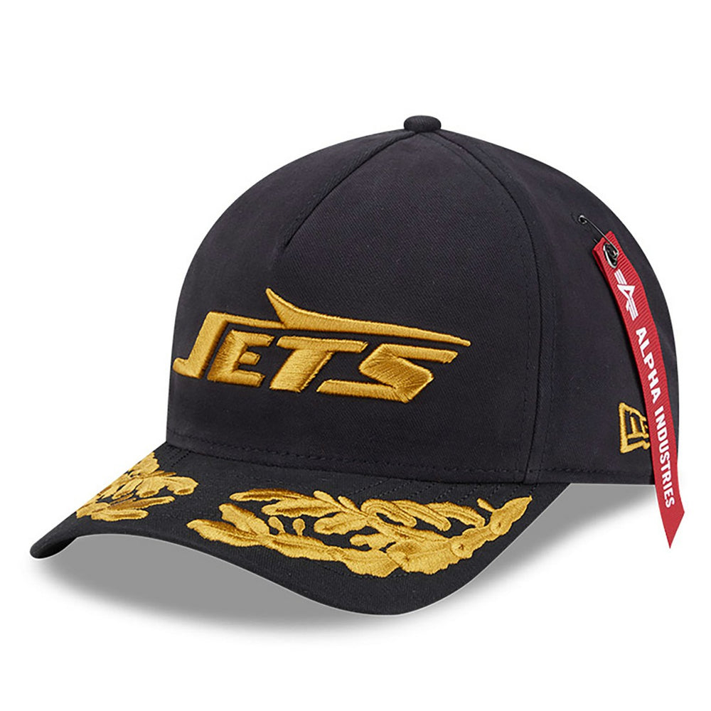 New York Jets New Era x Alpha Industries A-Frame 9FORTY Adjustable Hat