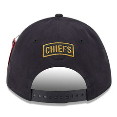 Kansas City Chiefs New Era x Alpha Industries A-Frame 9FORTY Adjustable Hat