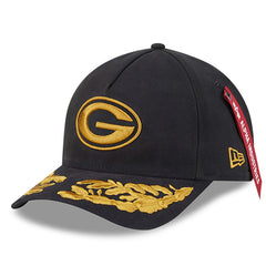 Green Bay Packers New Era x Alpha Industries A-Frame 9FORTY Adjustable Hat