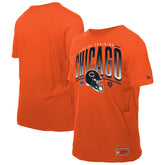 Chicago Bears New Era Combine Authentic Helmet T-Shirt