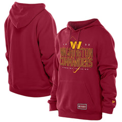 Washington Commanders New Era Combine Authentic Local State Throwback Hoodie